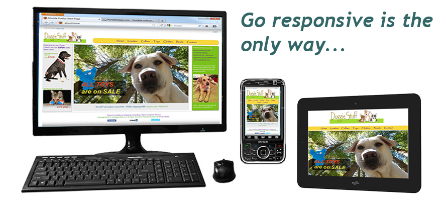 Go responsive with your website
